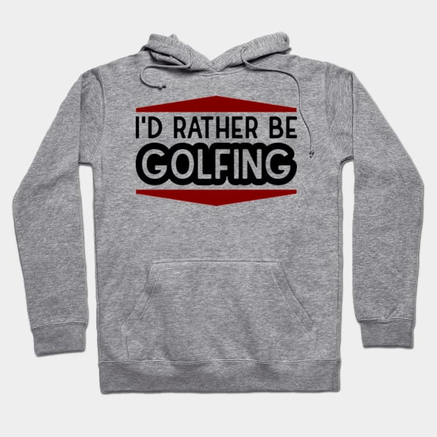 Golfing Hoodie by Hashop